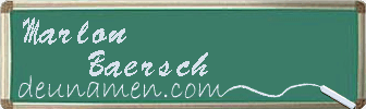 Marlon Baersch Visitenkarte